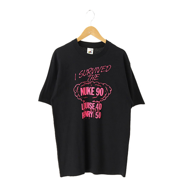 FRUIT OF THE LOOM 코튼 / 반팔 티셔츠[ MADE IN CANADA ](SIZE : MEN L)