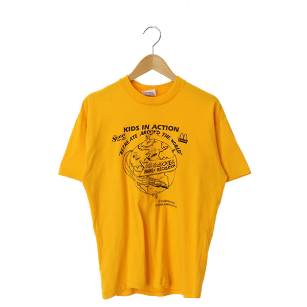 HANES 코튼,폴리 / 반팔 티셔츠[ MADE IN U.S.A. ](SIZE : WOMEN XL)