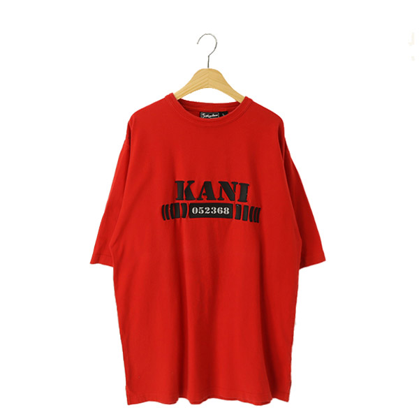 KARL KANI 코튼 / 카라 / 반팔 티셔츠(SIZE : MEN L)