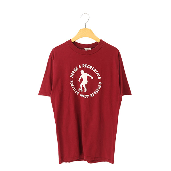 FRUIT OF THE LOOM 코튼,폴리 / 반팔 티셔츠(SIZE : MEN M)