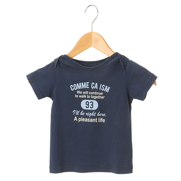 COMME CA ISM 꼼사이즘 / 코튼 / 반팔 티셔츠(SIZE : KIDS 90)