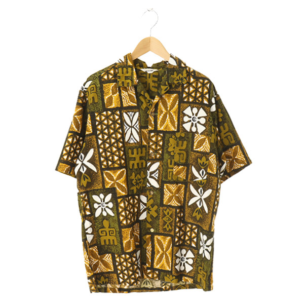 JPN   / 하와이안 / 반팔 셔츠[ MADE IN HAWAII ](SIZE : MEN L)