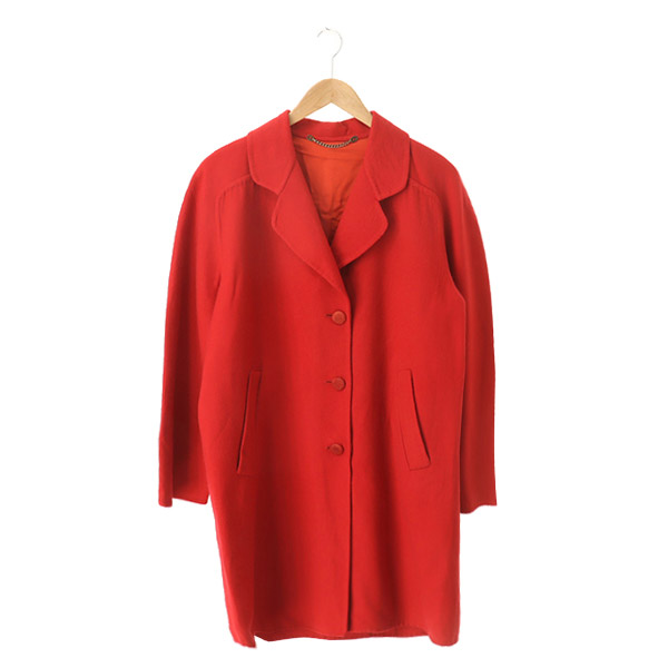 HERNO 에르노 / 울 / 오버 코트[ MADE IN ITALY ](SIZE : WOMEN XL)