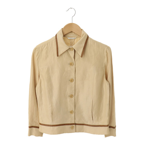 MAX MARA 막스마라 / 린넨 / 자켓[ MADE IN ITALY ](SIZE : WOMEN L)