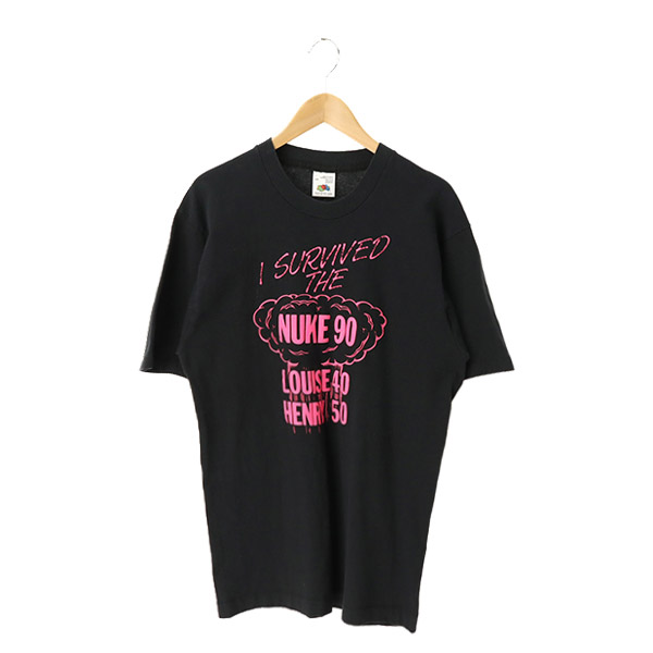 FRUIT OF THE LOOM 코튼 / 반팔 티셔츠[ MADE IN CANADA ](SIZE : MEN L)