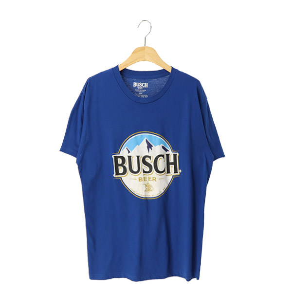 BUSCH 코튼,폴리 / 반팔 티셔츠(SIZE : MEN L)