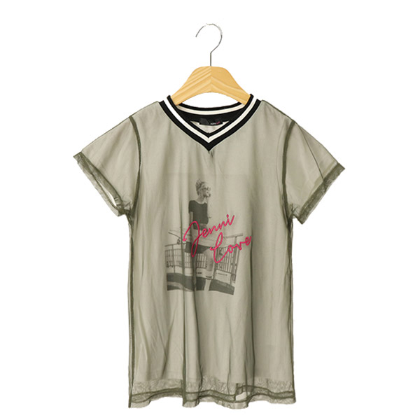 JENNI 폴리,코튼 / 반팔 티셔츠(SIZE : KIDS 130)