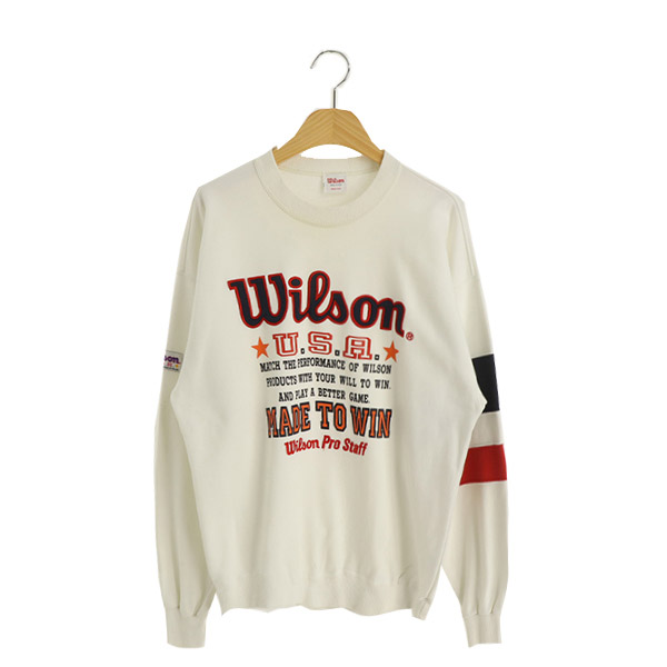 WILSON 코튼,폴리 / 티셔츠(SIZE : MEN XL)